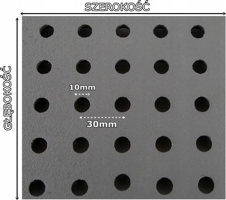 Ruszt ŻELIWNY do Kominka lub Pieca KOMINKOWY 35 x 35 cm Kod producenta 6999