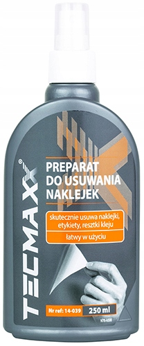

Tecmaxx Preparat do usuwania naklejek kleju 250ml