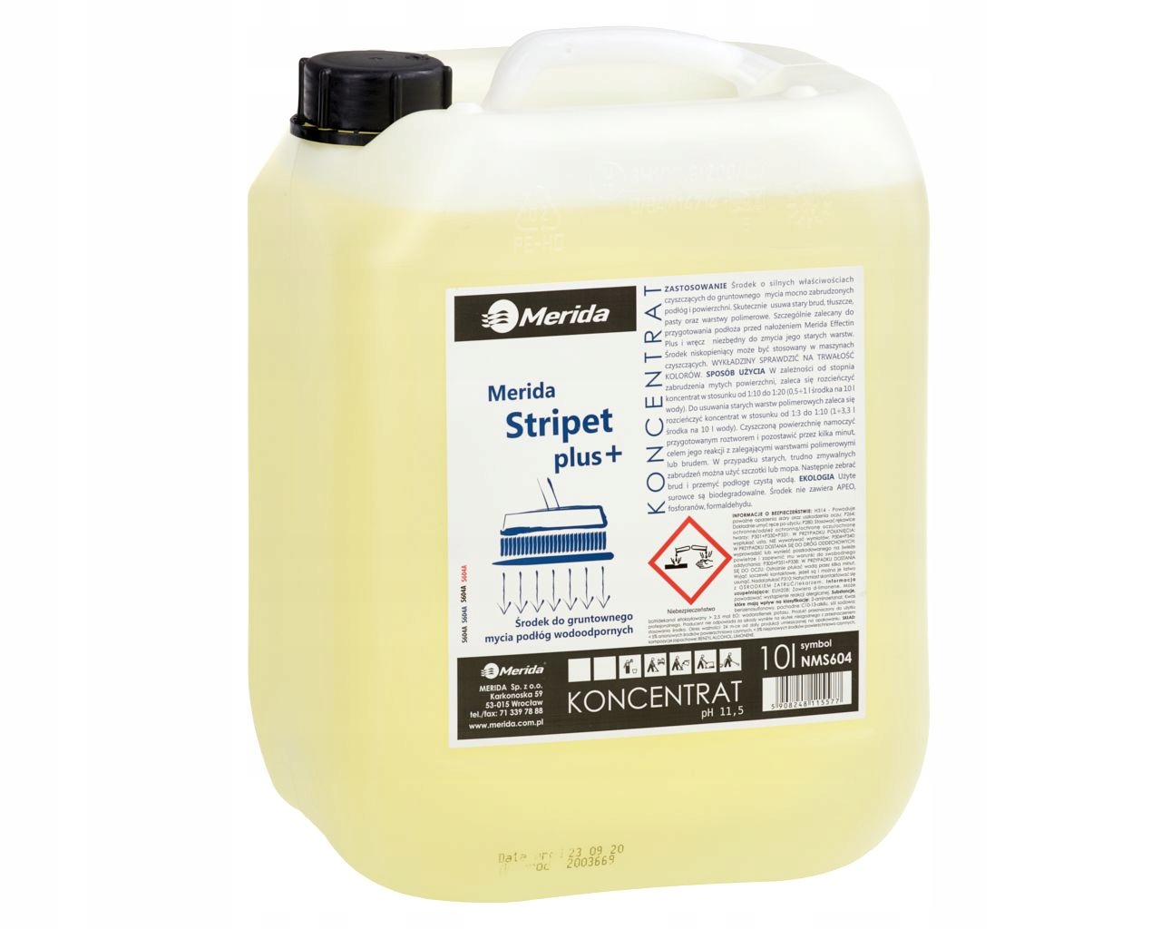 

Merida Stripet Plus+ 10 L Do Usuwania Brudu NMS604