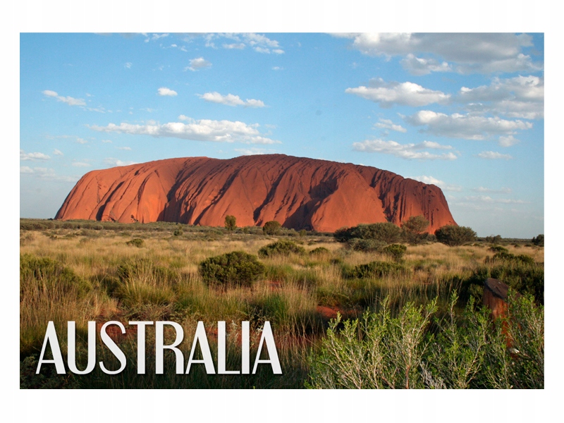 

Australia Uluru Ayers Rock- Magnes na lodówkę
