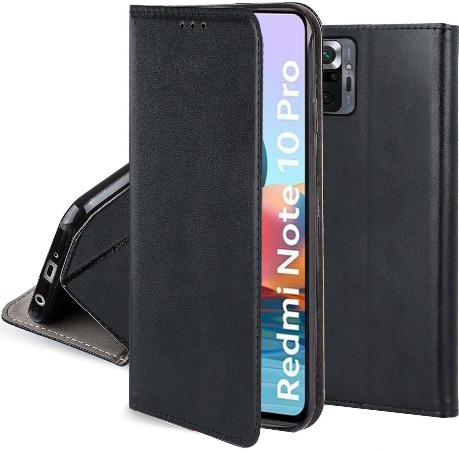 

Etui Magnetic +szkło do Xiaomi Redmi Note 10 Pro