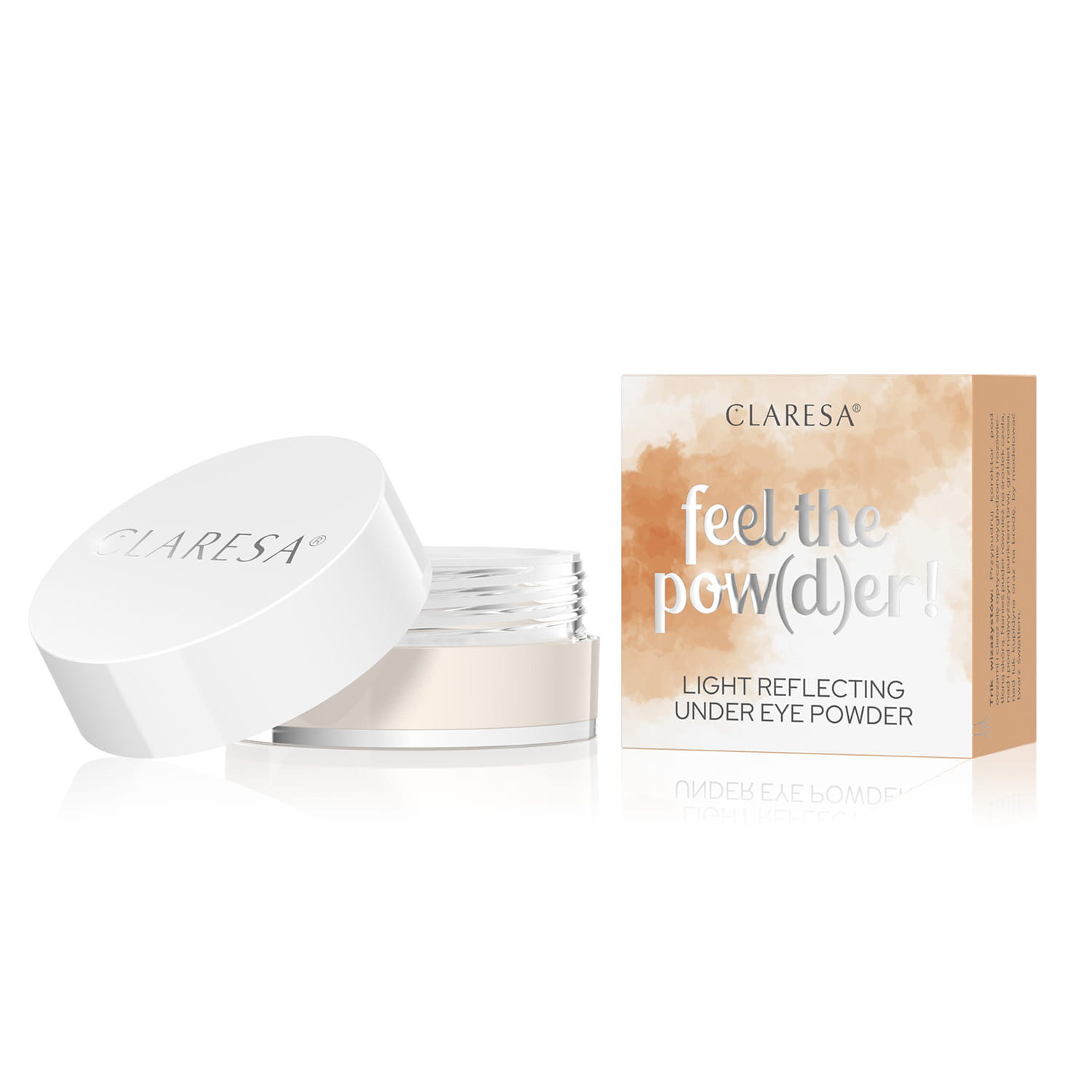 

Claresa Puder Pod Oczy Feel The Powder 02 Beige 6g