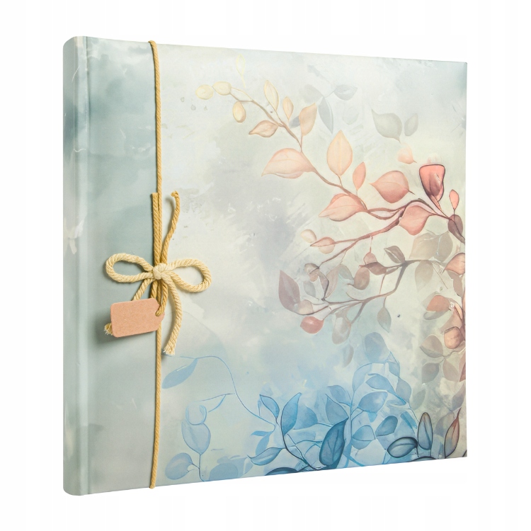 Album tradycyjny 40 stron Flora rodzinny solidny na prezent pastelowy