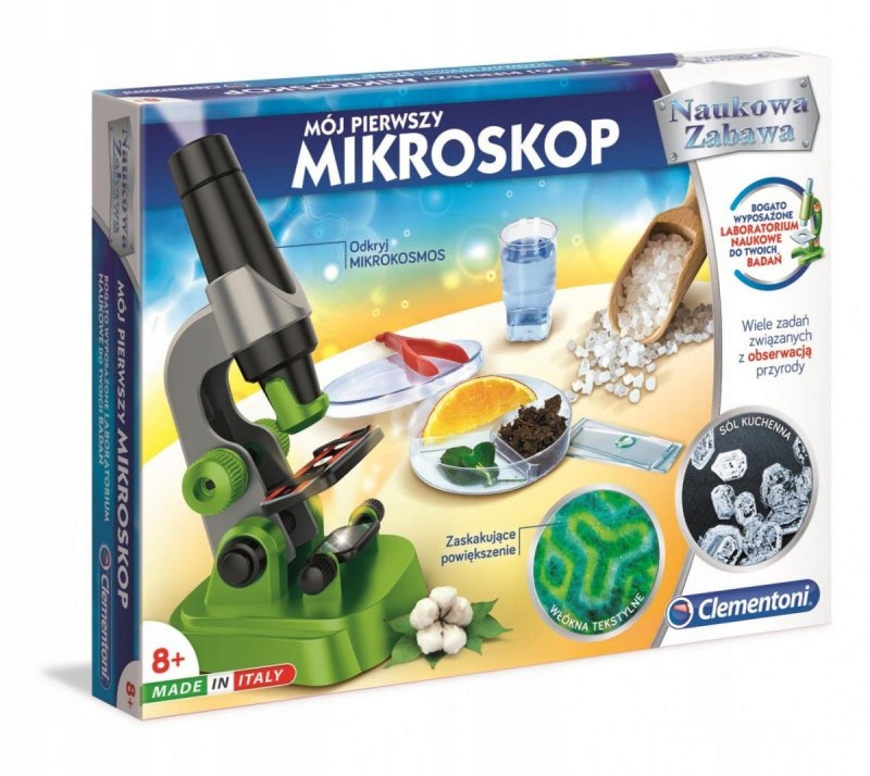 

Clementoni Naukowa zabawa Mikroskop 50071