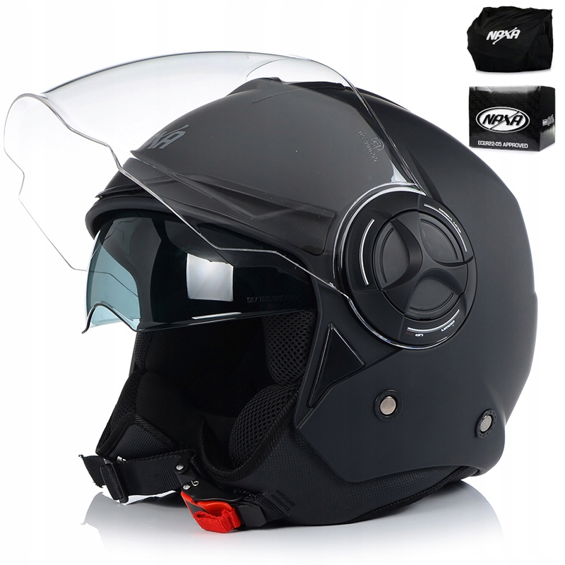 

Otwarty Kask Motocyklowy Naxa S24/B r.S Blenda