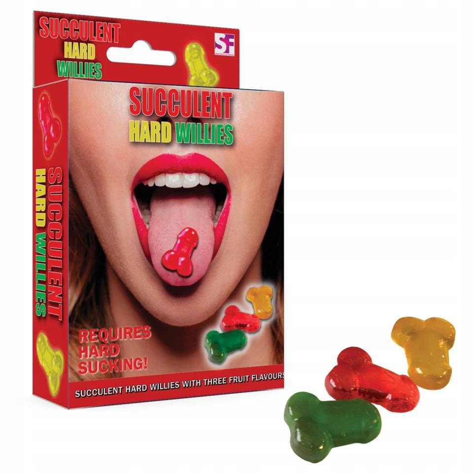 Peniski Cukierki - Succulent Hard Willies 90g
