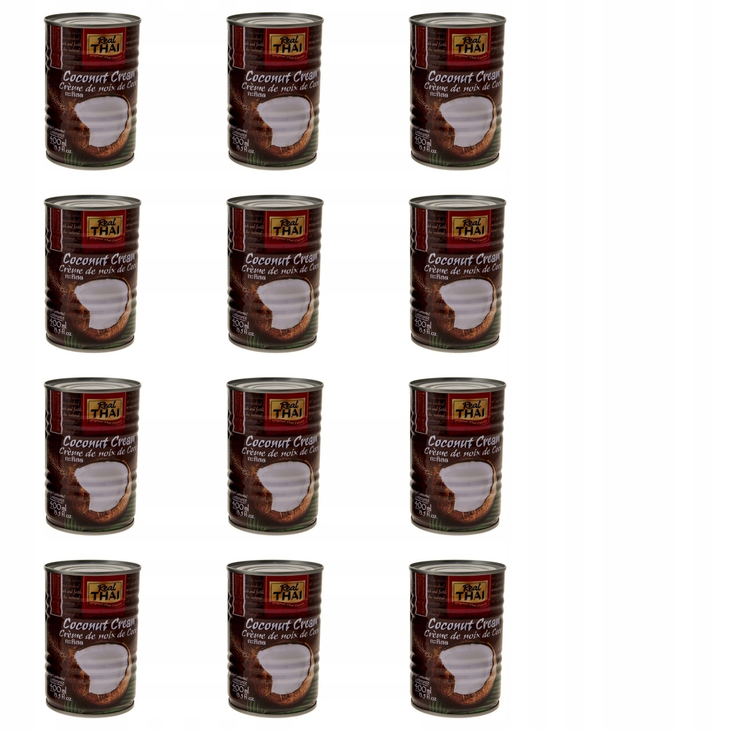 12 x 400 ml Real Thai Kokosová smetana