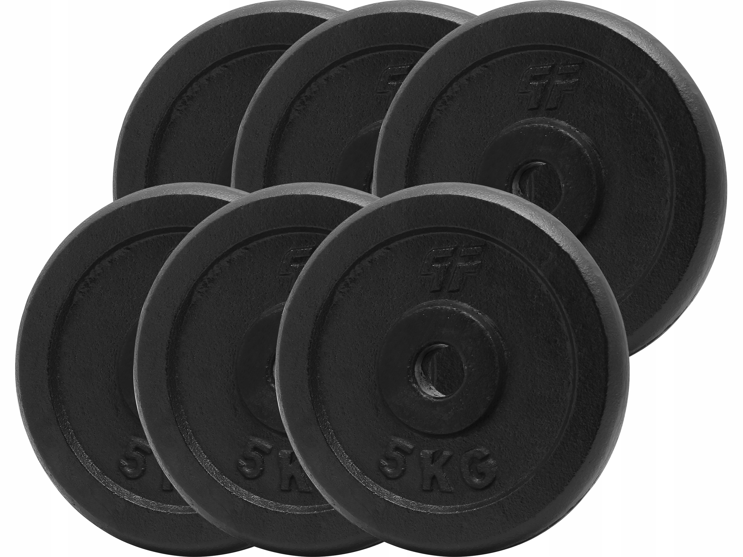 

Zestaw 30kg obciążenie żeliwne pełne 29mm
