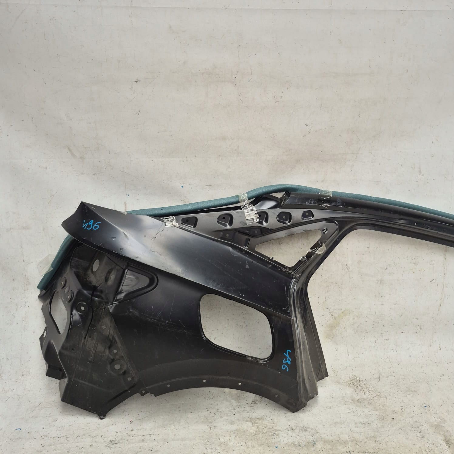 VW ID 5 ID.5 21-> side fender right rear part rear