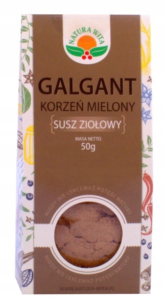 Natura Wita Galgant Korzeń Mielony 50G