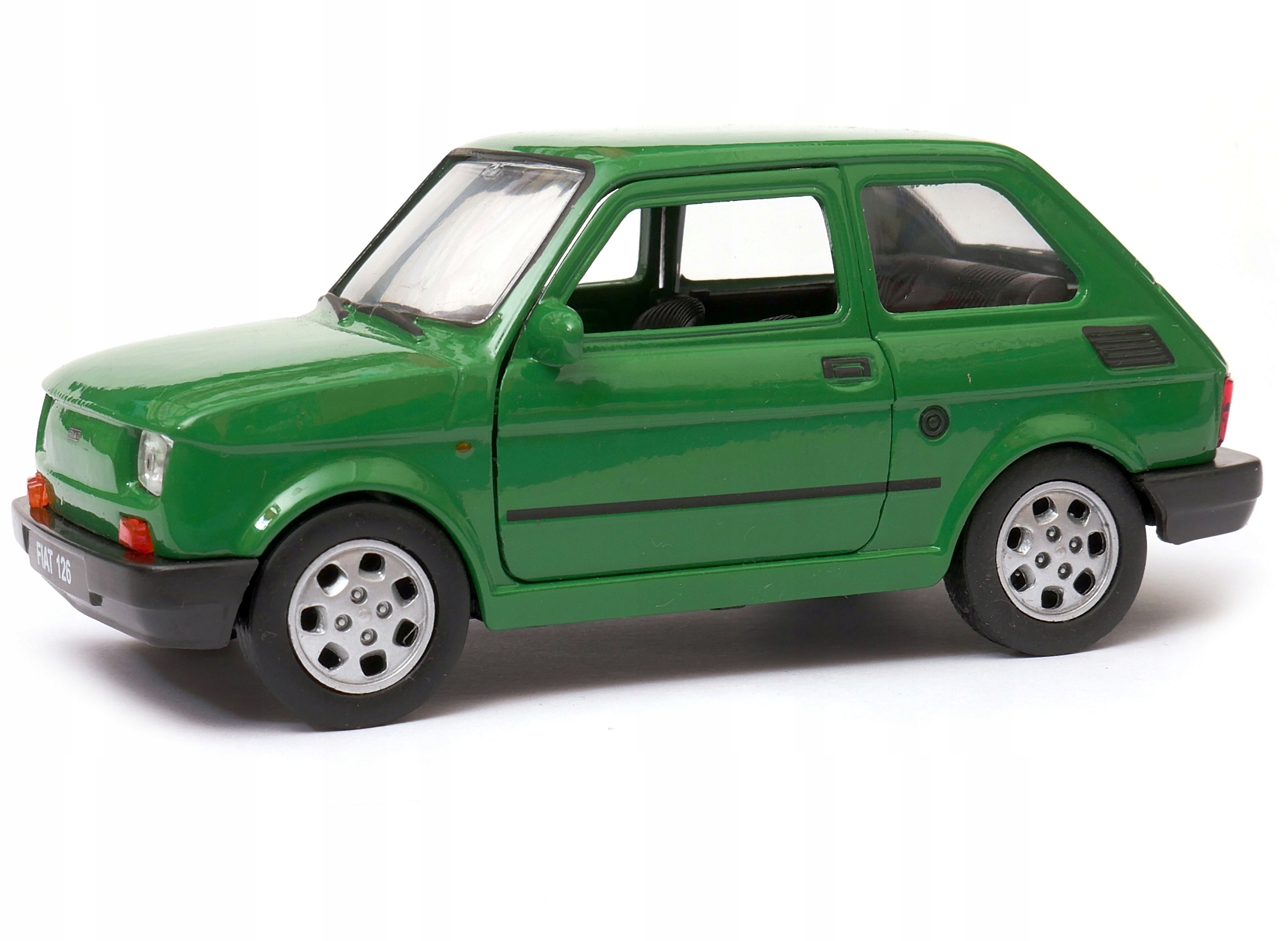 FIAT 126p MALUCH METAL MODEL WELLY 1:34 zielony Wiek dziecka 3 lata +