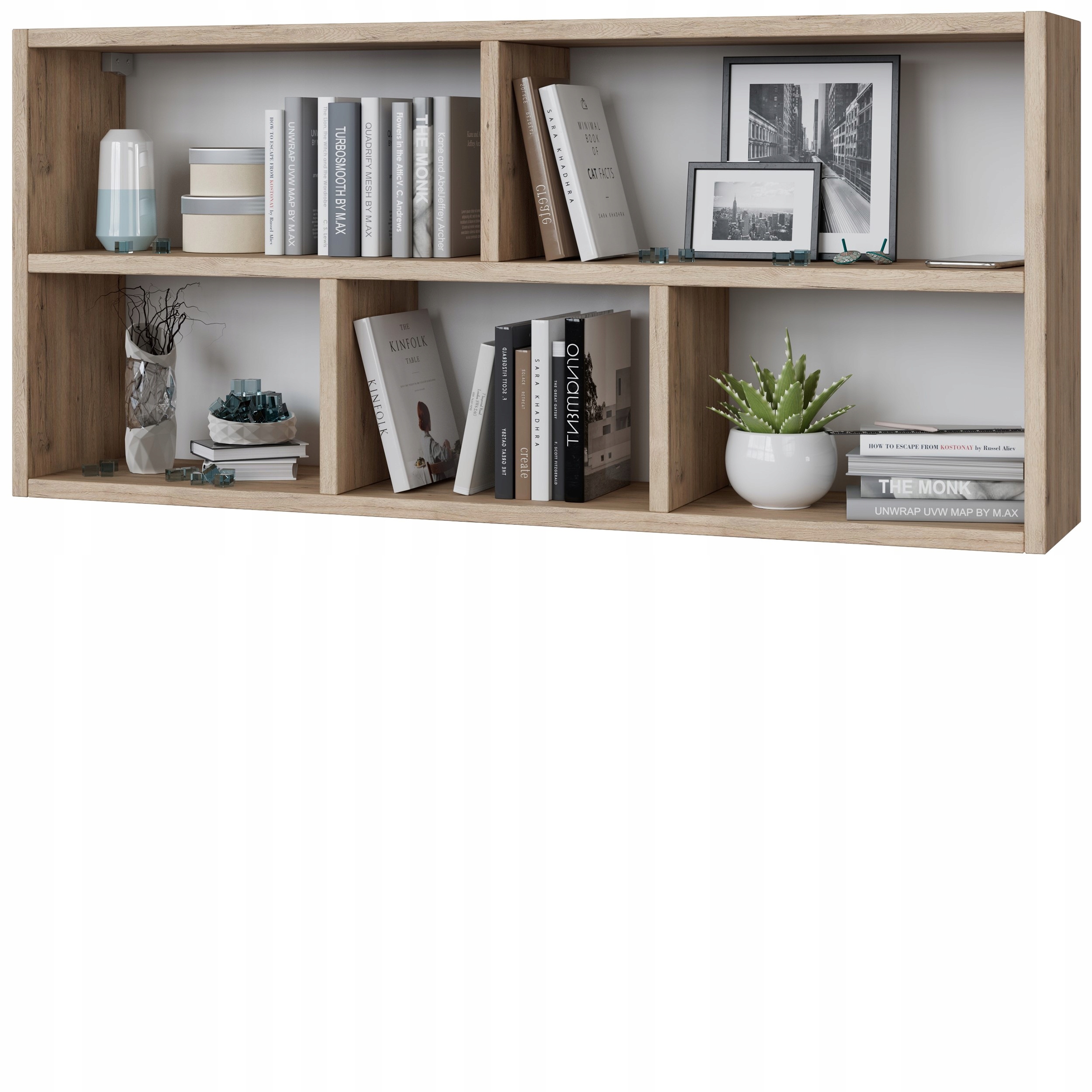 

Regał na książki wiszący, ścienny San Remo