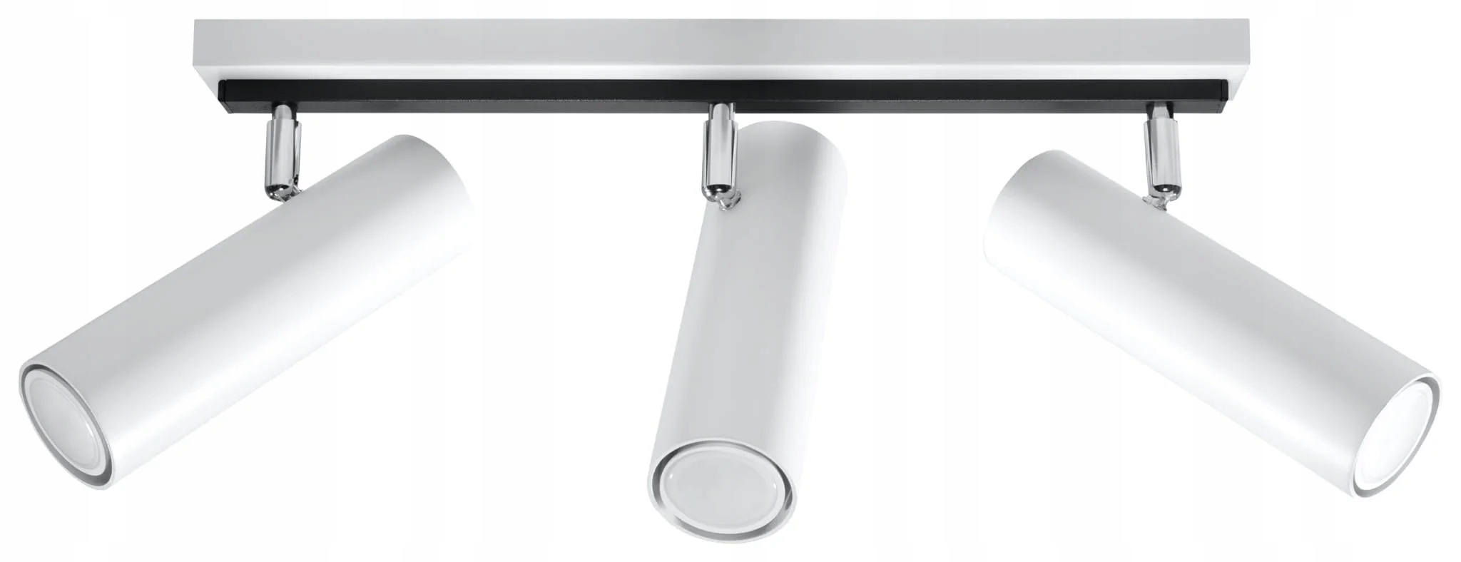 Stropná lampa Direzione 3 biela Sollux Lighting