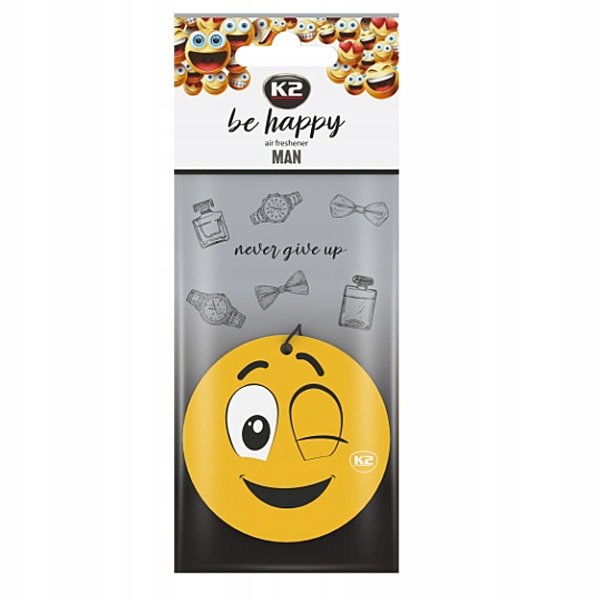 

Odświeżacz Powietrza K2 Be Happy Man Zawieszka