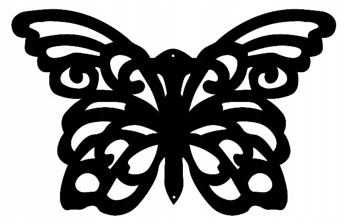 

Zawieszka Motyl 2 wiosna dekor ozdoba ażurowa czar