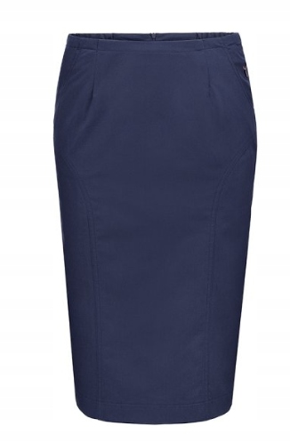 Spódnica Medyczna ołówkowa za kolano r.L