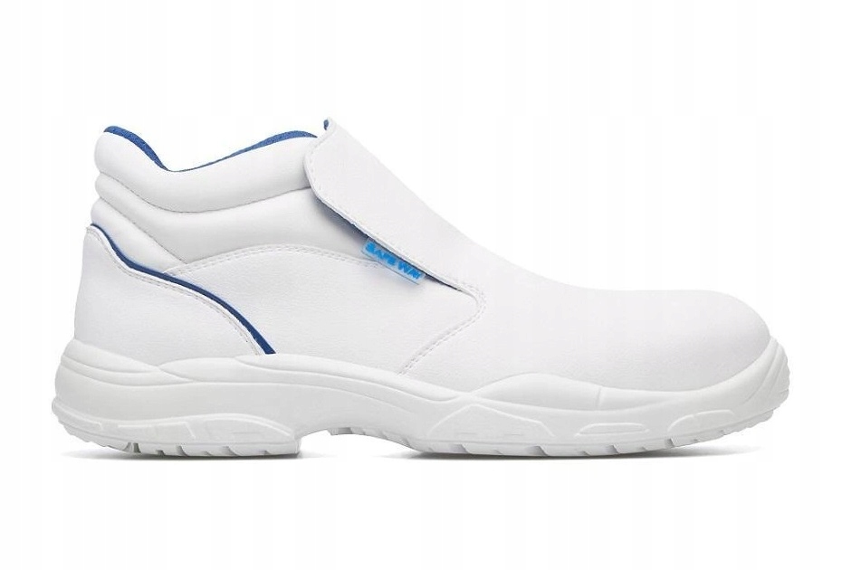 Buty białe wsuwane wysokie spożywcze Haccp Exena Orchid S2 43