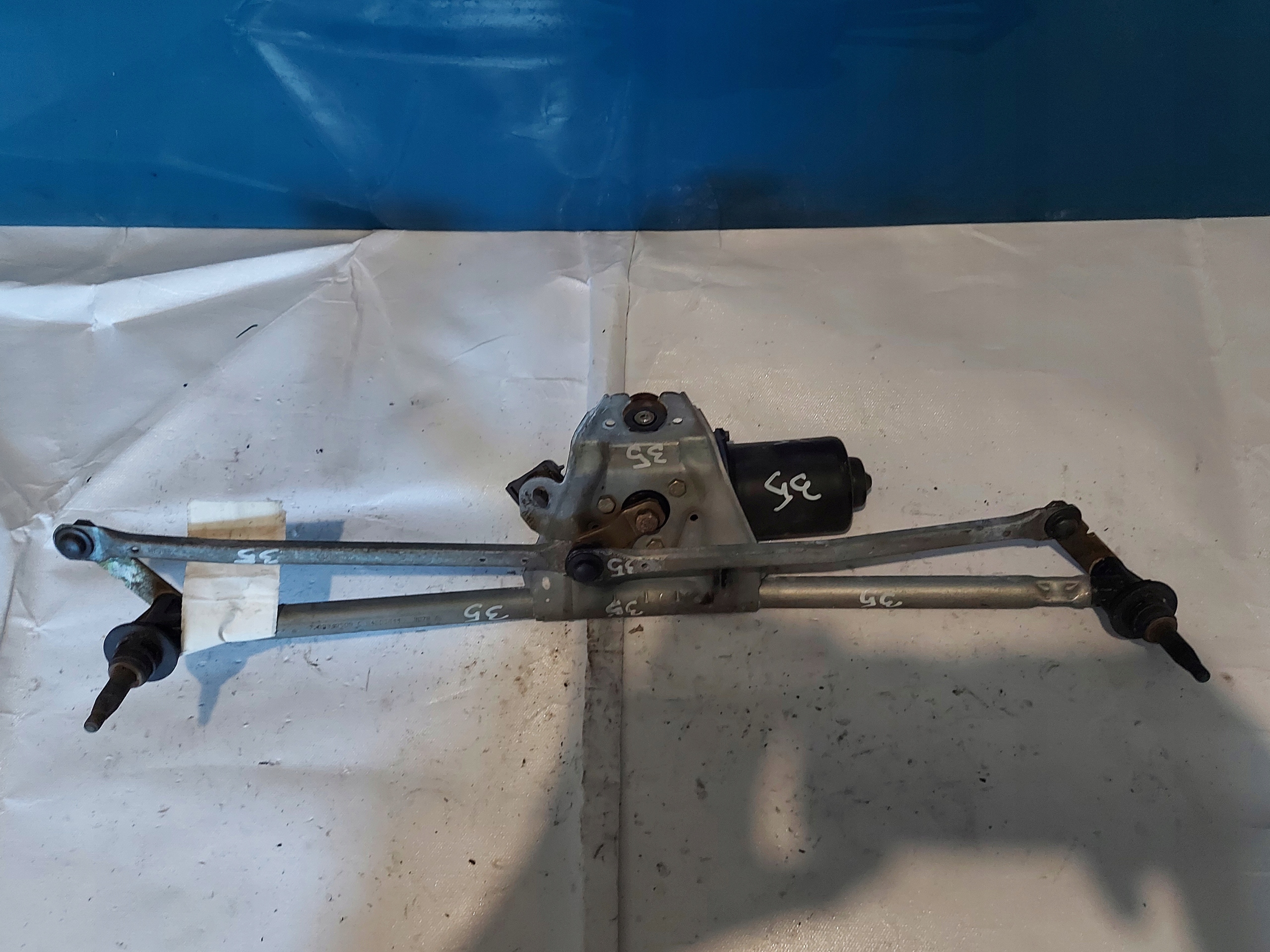 wiper mechanism KANGOO 2001 R 54115517 front