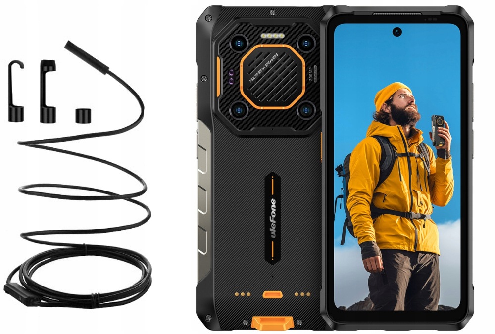 Pancerny Smartfon Ulefone Armor 26 Ultra 12GB/512GB 200MP Endoskop EC01