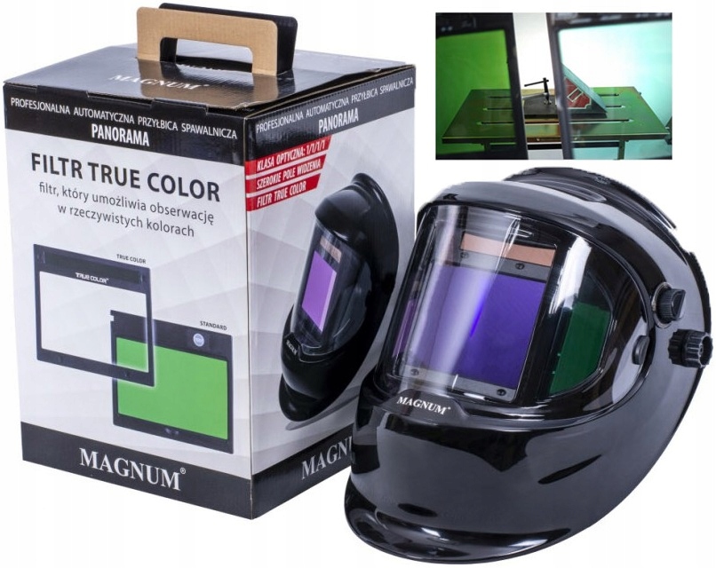 Przyłbica SPAWALNICZA MAGNUM PANORAMA 1111 plazma