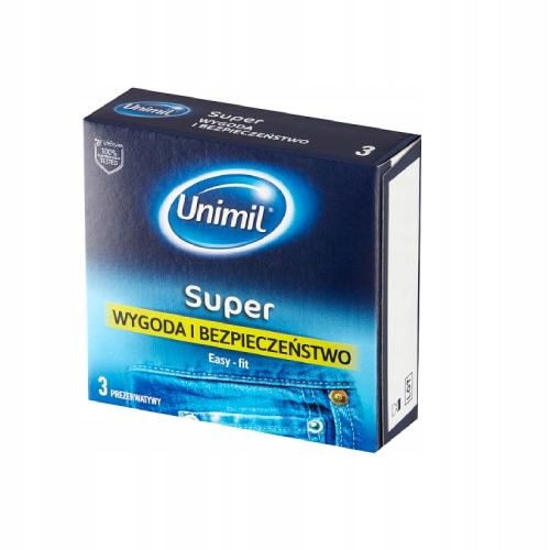 

Unimil Easy-Fit Prezerwatywy, 3szt.