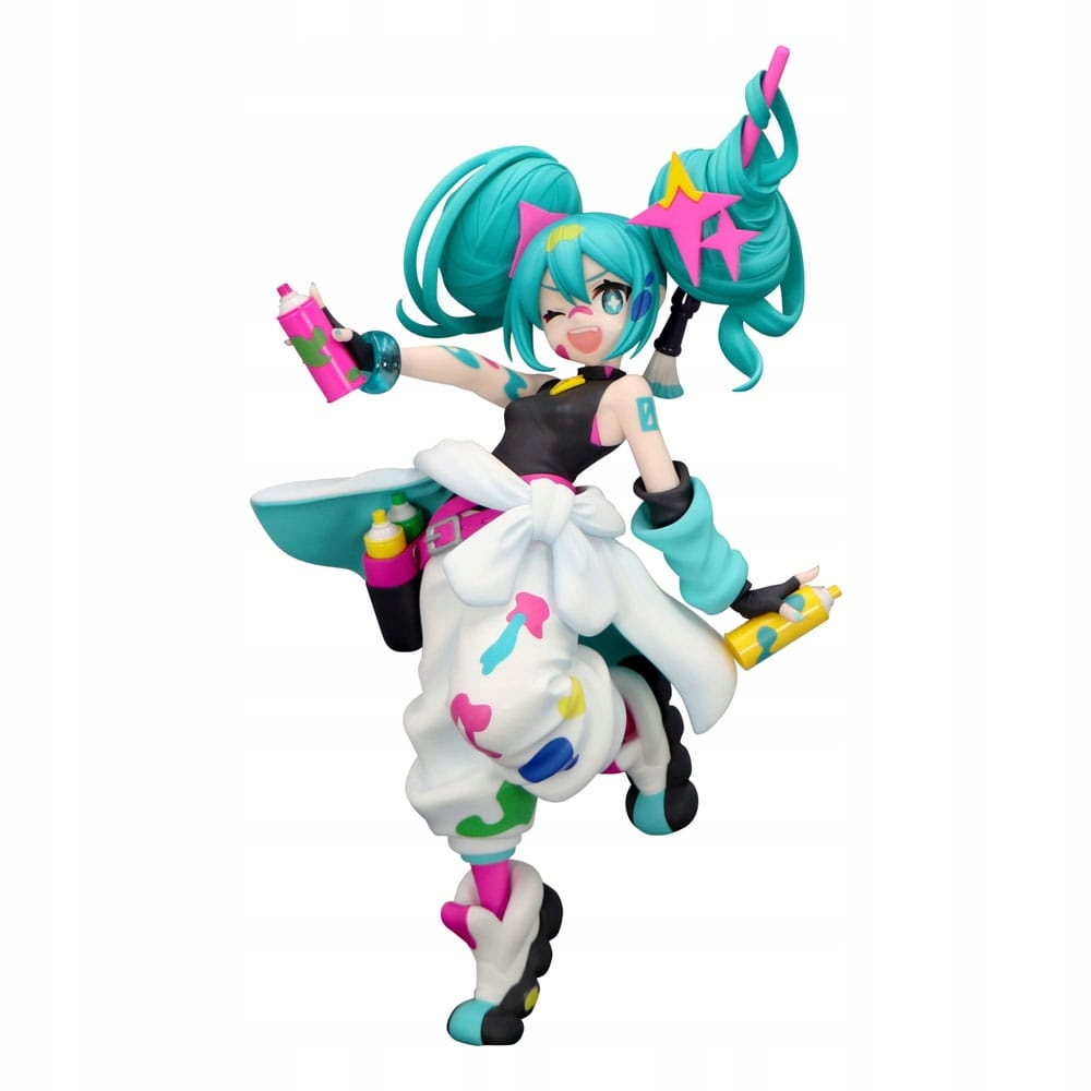 Hatsune Miku Figurka Trio-Try-iT Pvc Socha Miku Paint Girl 19 cm