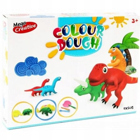 

Masa plastyczna. Zestaw z dinozaurem Creative