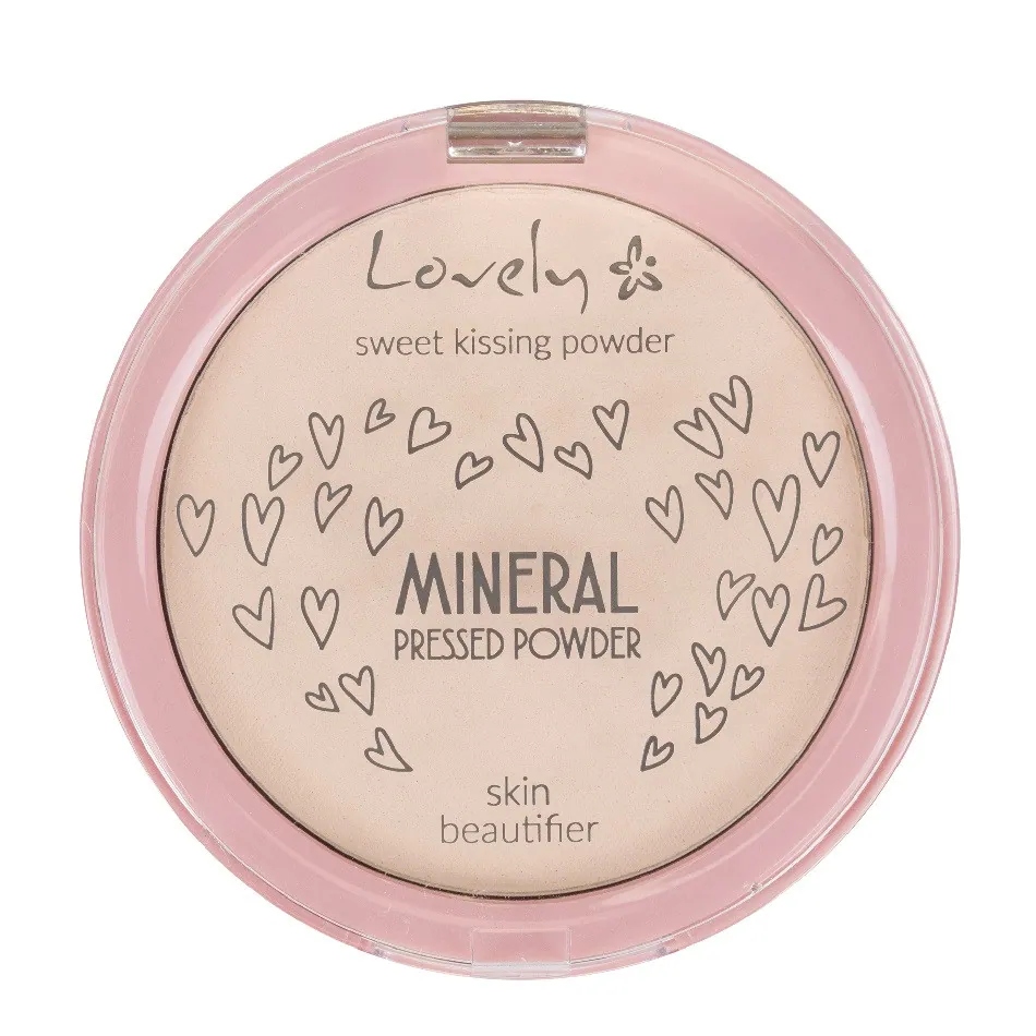 

Mineral Pressed Powder transparentny silnie matują