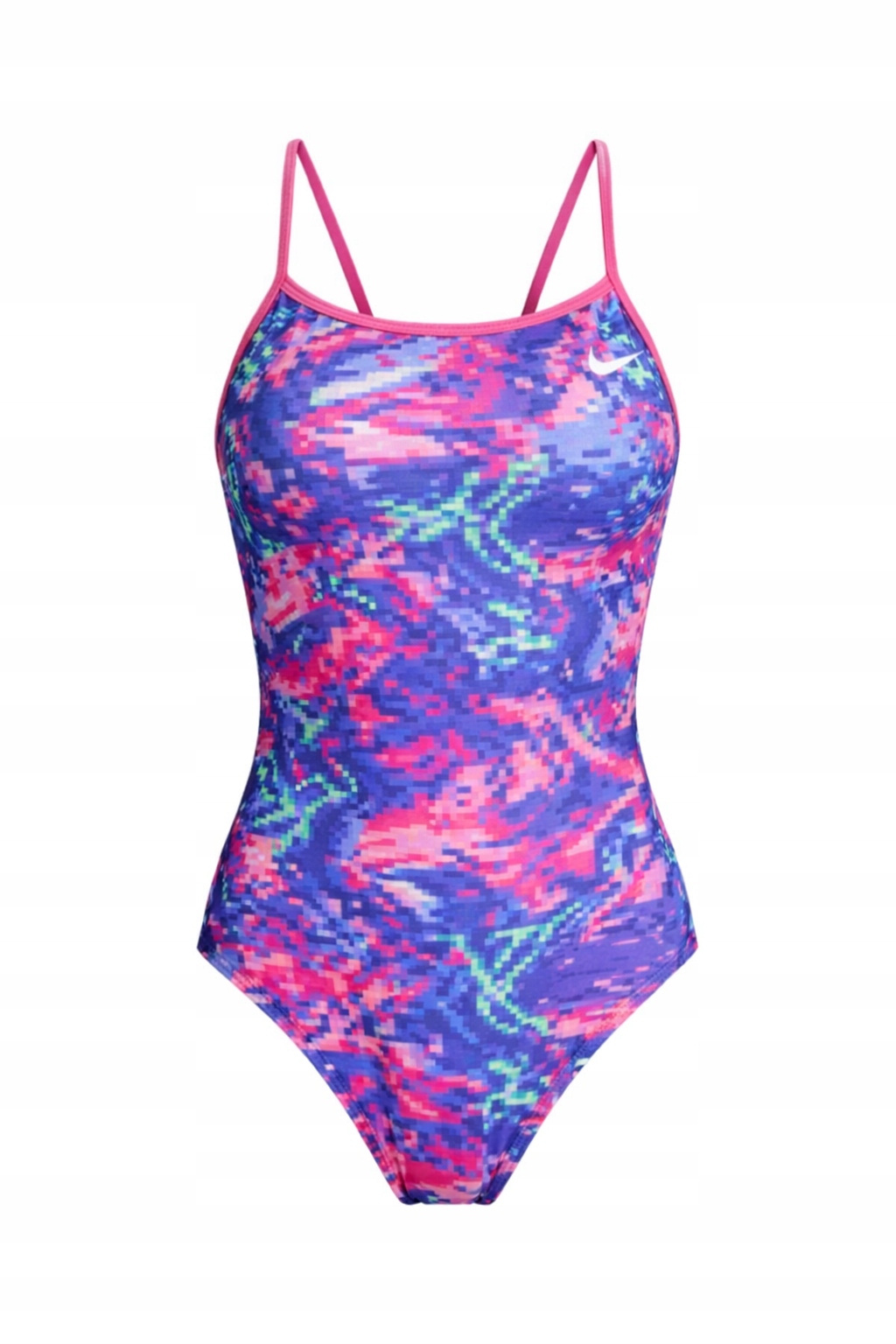 Nike Jednodílné Plavky S Barevným Sportovním Potiskem 46 I3B