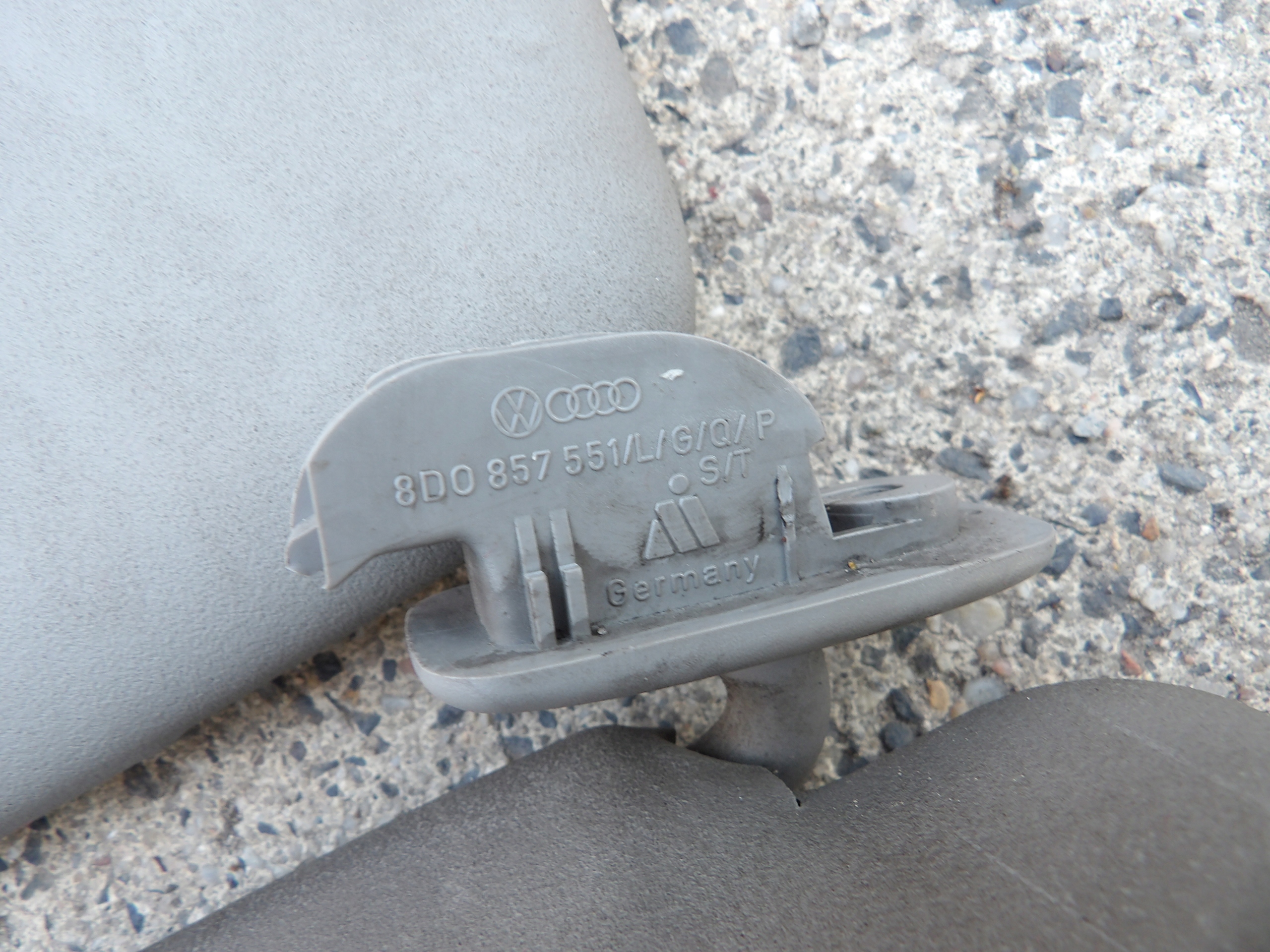 AUDI A3 LIFT visor PRZECIWSLONECZNY right left