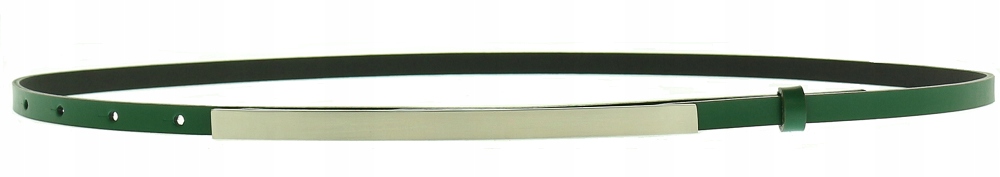 

Pasek Skórzany do Sukienki Bluzki Spodni Zielony