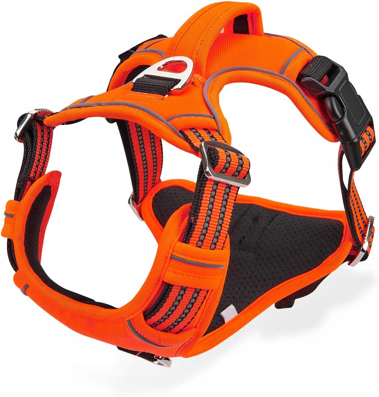 Levně Heele Pet Postroj Pro Psa Reflexní S Oranžový