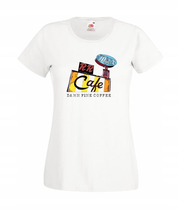 

L Koszulka Damska Twin Peaks Cooper Kawa Wzory