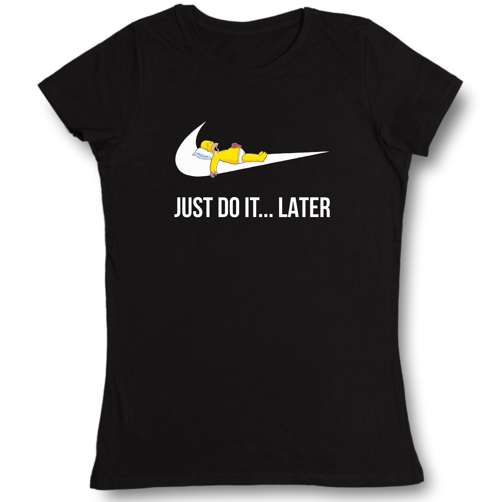 

Koszulka Damska Homer Simpson Just Do It Later XXL