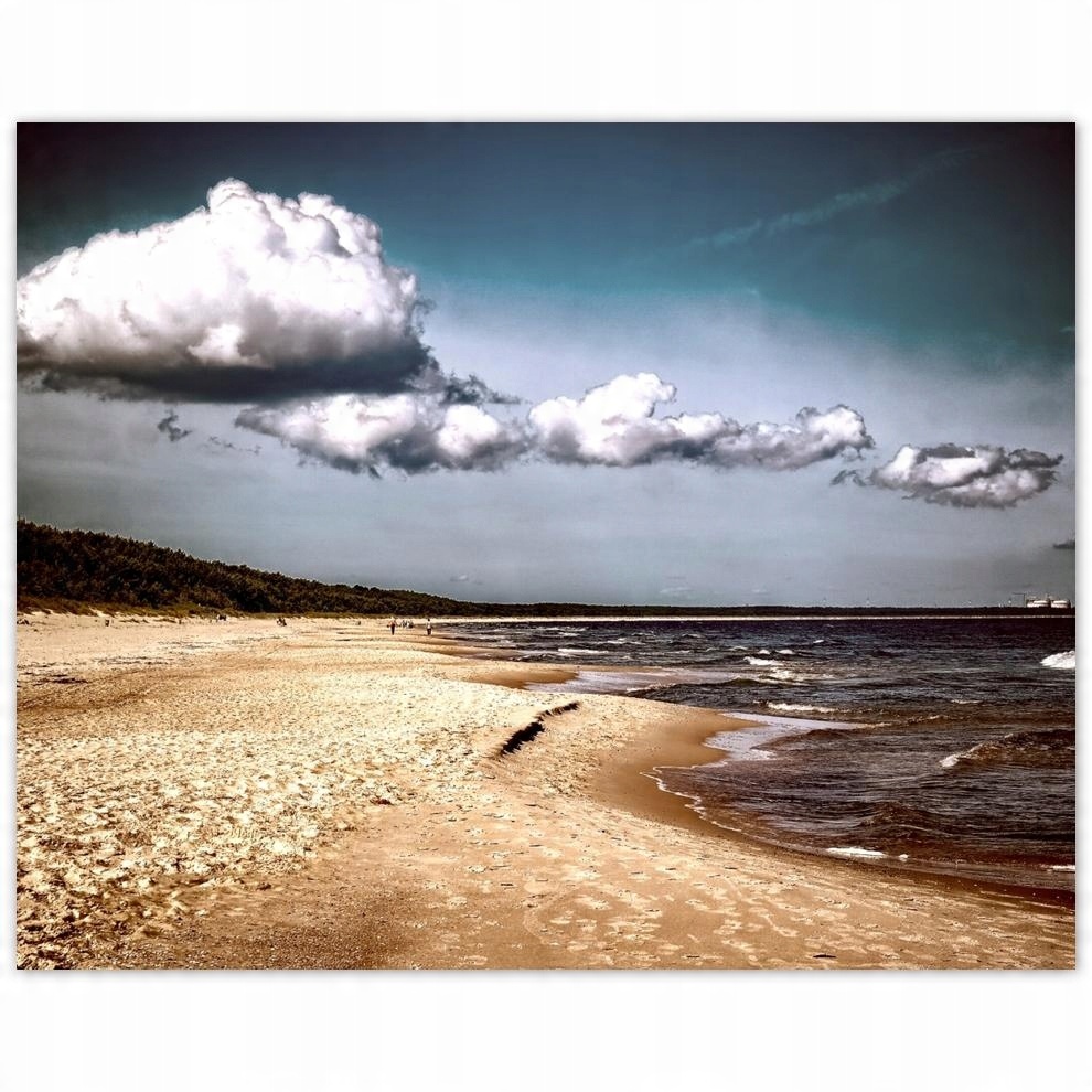 

Plakat 50x40 Plaża Morze Bałtyckie