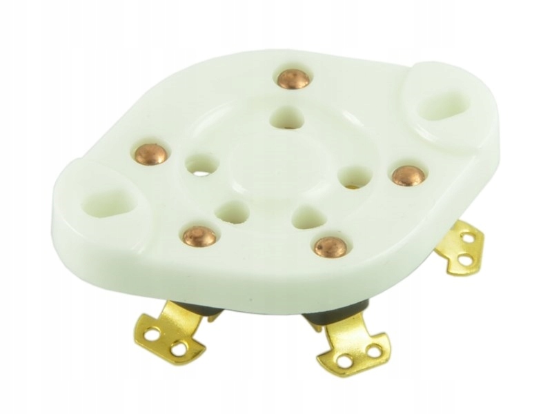 

Podstawka Ceramiczna 5PIN OB13 Złocona 807 FU-7