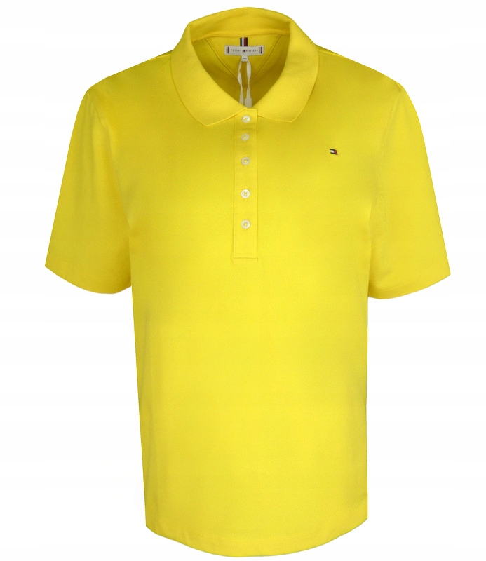 Tommy Hilfiger, dámské tričko, žluté, 3XL