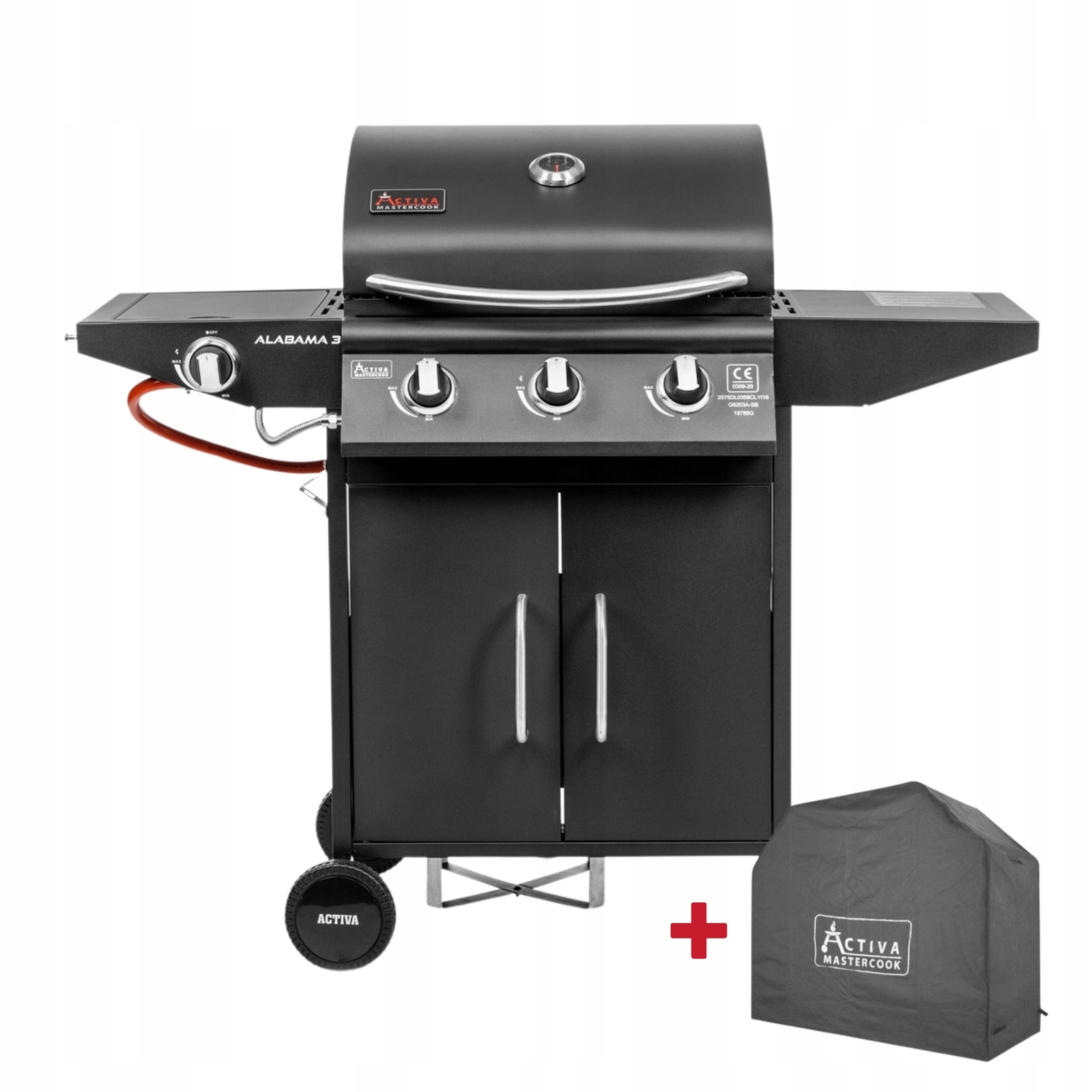 

Grill Gazowy Activa Alabama III Pokrowiec 19789GD