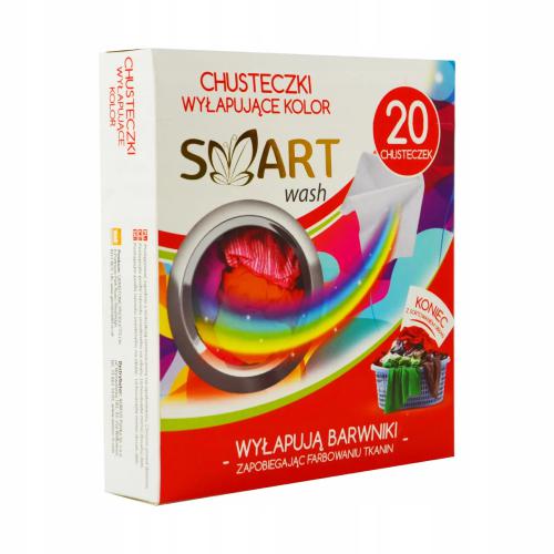 

Smart Wash Chusteczki wyłapujące kolor, 22 sztuki