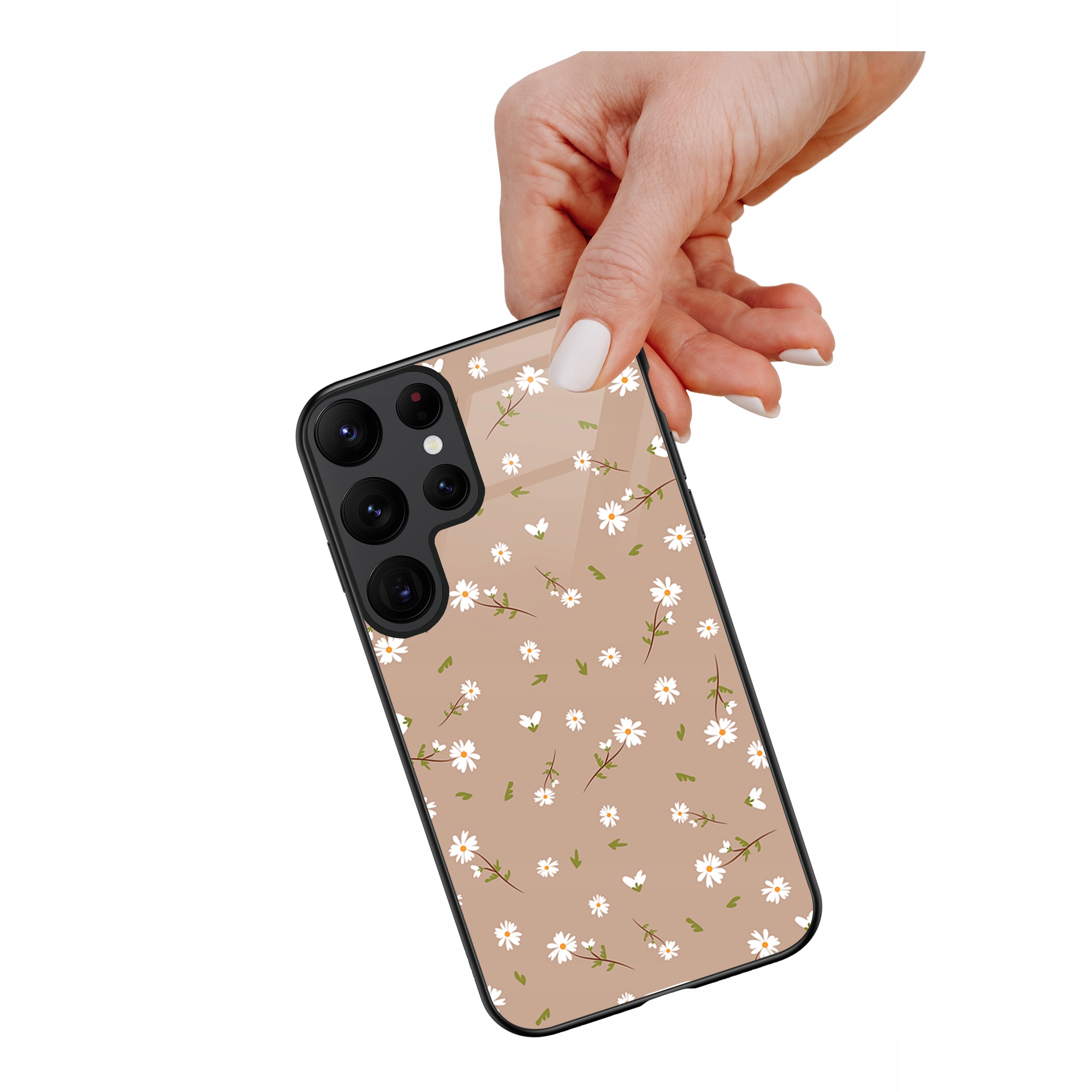 Etui szklane ceramiczne do Samsung Galaxy S26 Ultra Daisy diary