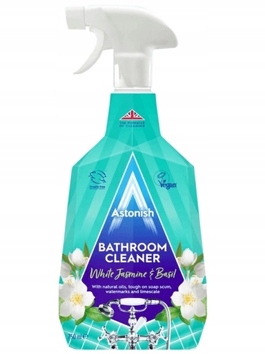 5X Astonish Bathroom Cleaner Spray na čištění koupelny 750 ml