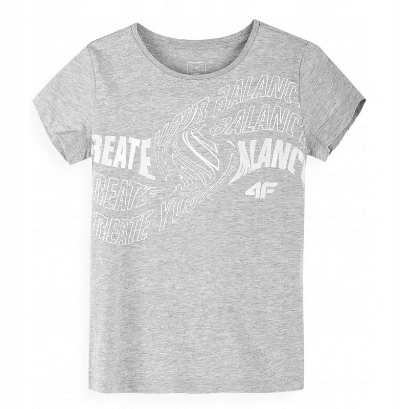 

4F Koszulka T-shirt Dla Dziewczynki JTSD001A 146