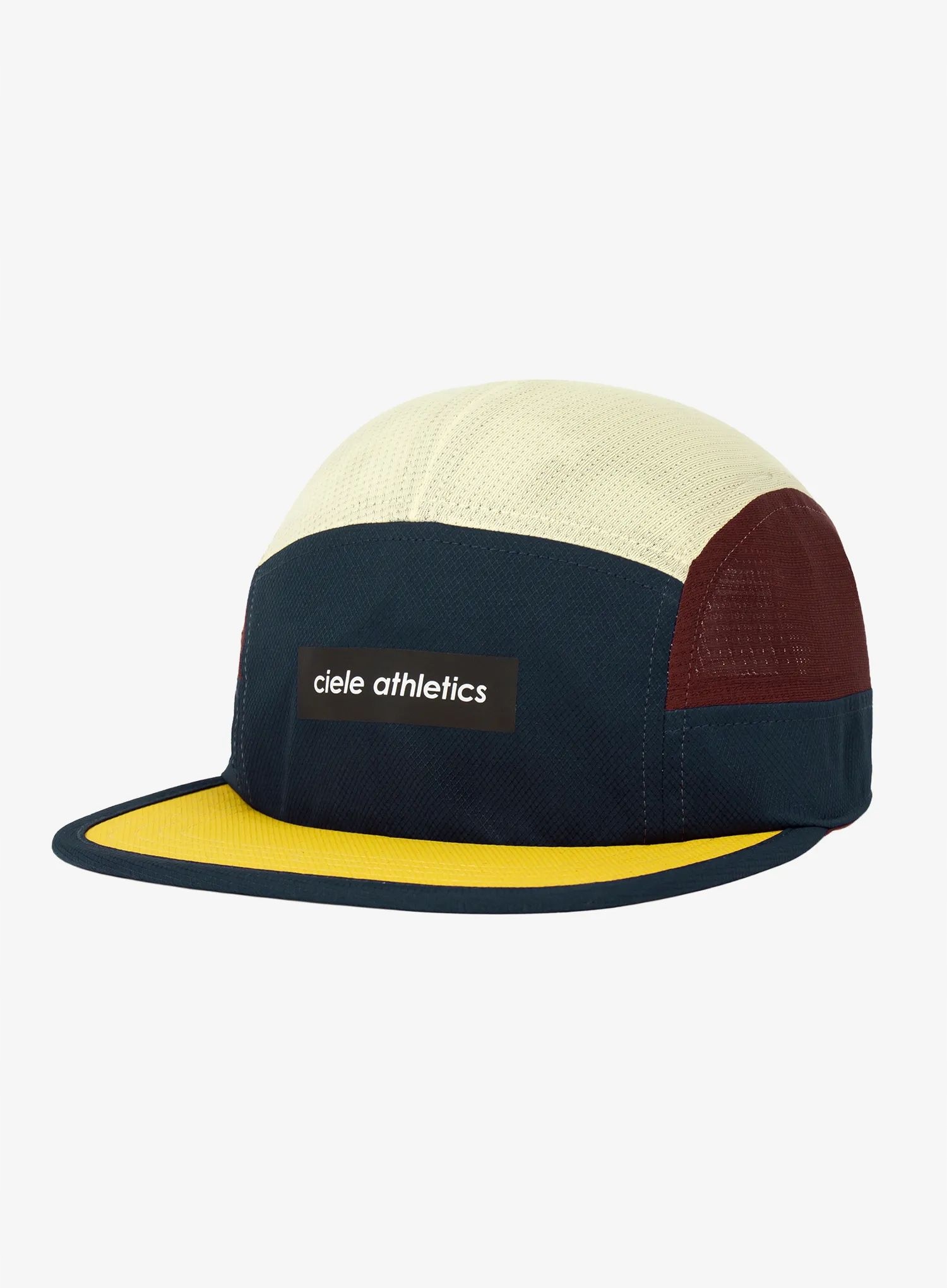 Běžecká čepice Ciele Go Cap Field Iconic Bar deep space/dark wine red