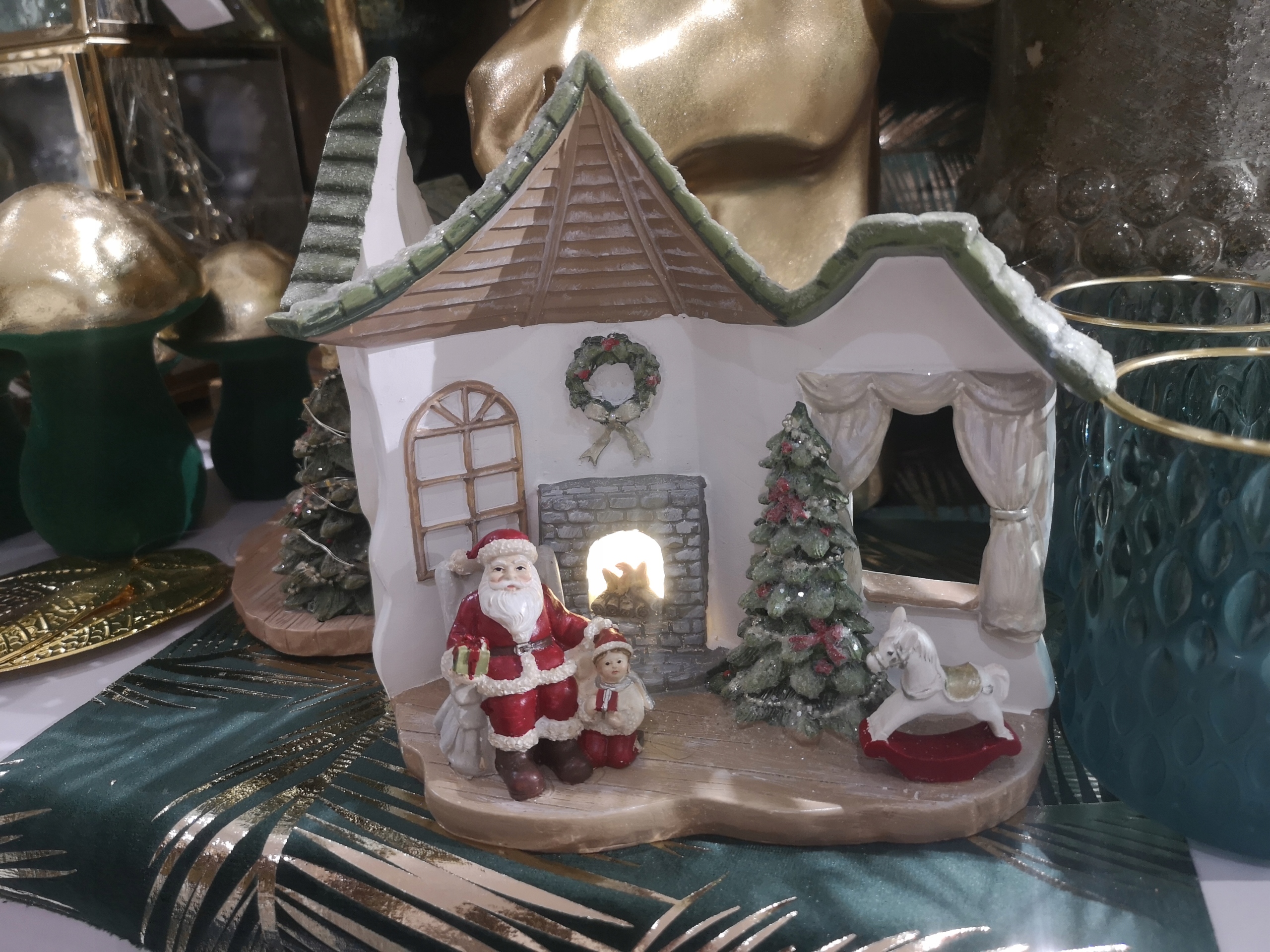 DOMEK LAMPKI LED MIKOŁAJ OZDOBA ŚWIĄTECZNA PREZENT Kod producenta MIKOŁAJ DEKORACJE BOŻE NARODZENIE