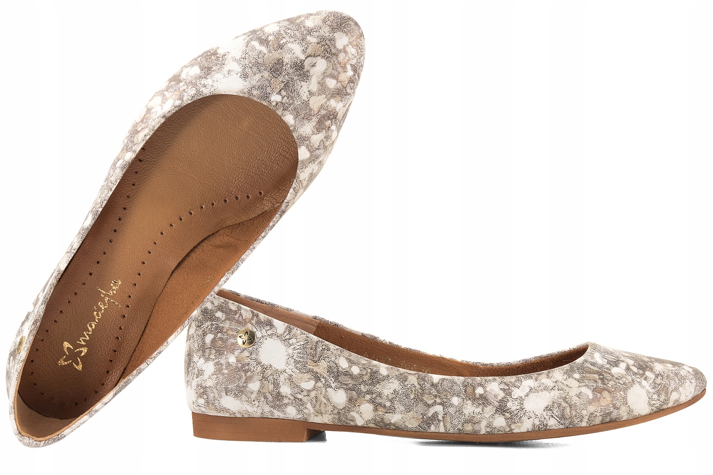 Maciejka 04100-71 Dámské Balerínky Polobotky Baleríny Kůže Vícebarevná 37