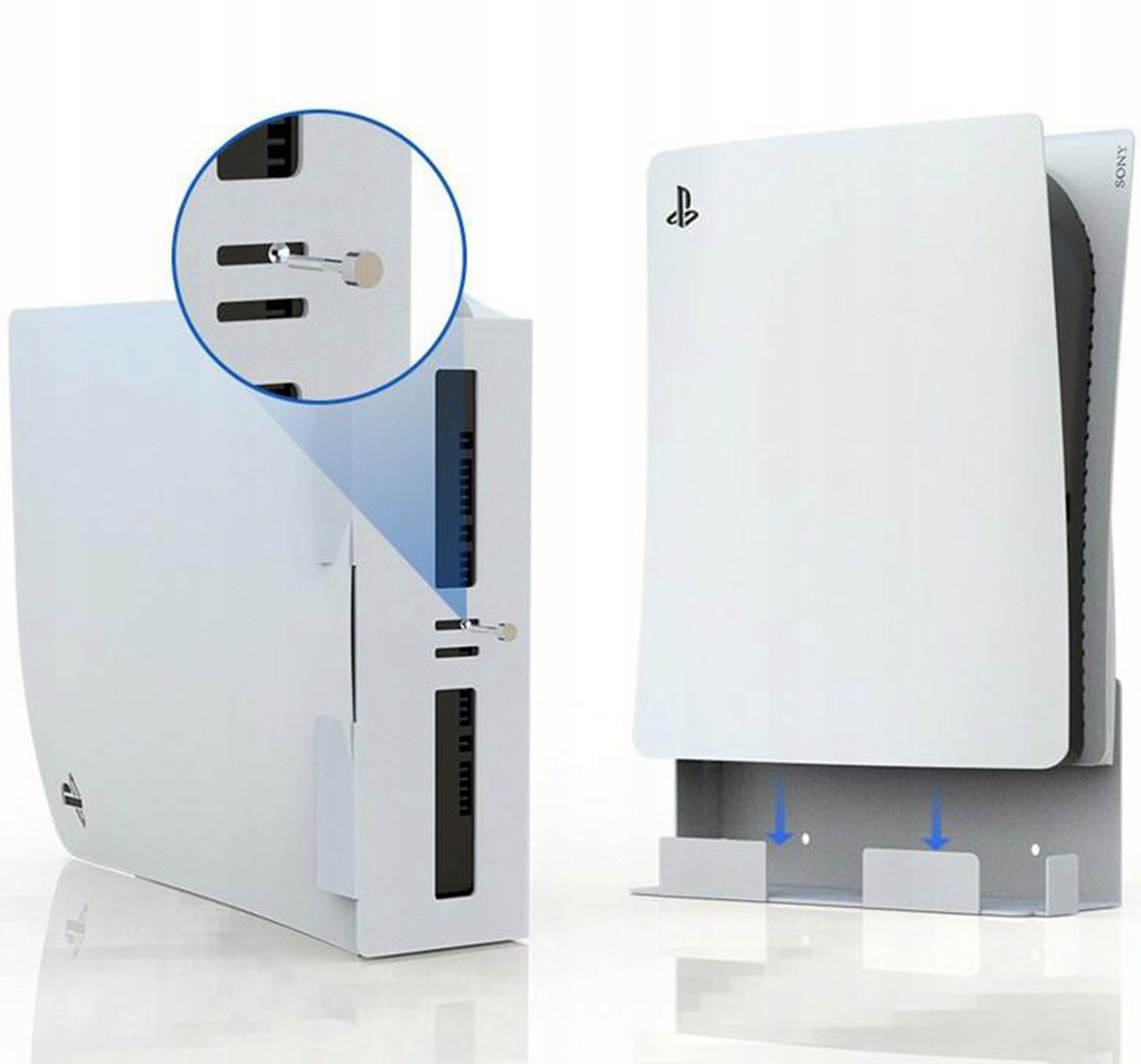 UCHWYT MOCOWANIE NA ŚCIANĘ PODSTAWKA NAŚCIENNA DO PLAYSTATION 5 PS5 PSP31 Producent Aptel