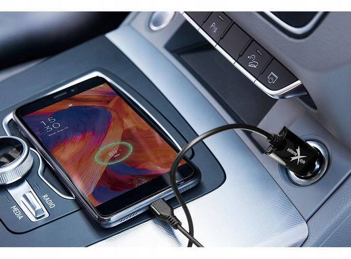ŁADOWARKA SAMOCHODOWA – USB C – UNIWERSALNA – 2.1A Producent Extremestyle