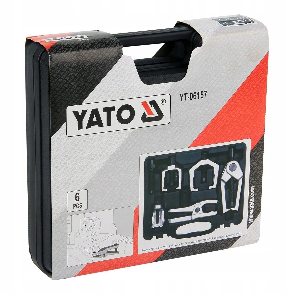 YATO - ZESTAW ŚCIĄGACZY DO KOŃCÓWEK DRĄŻKA 5 SZT. Kod producenta YT-06157