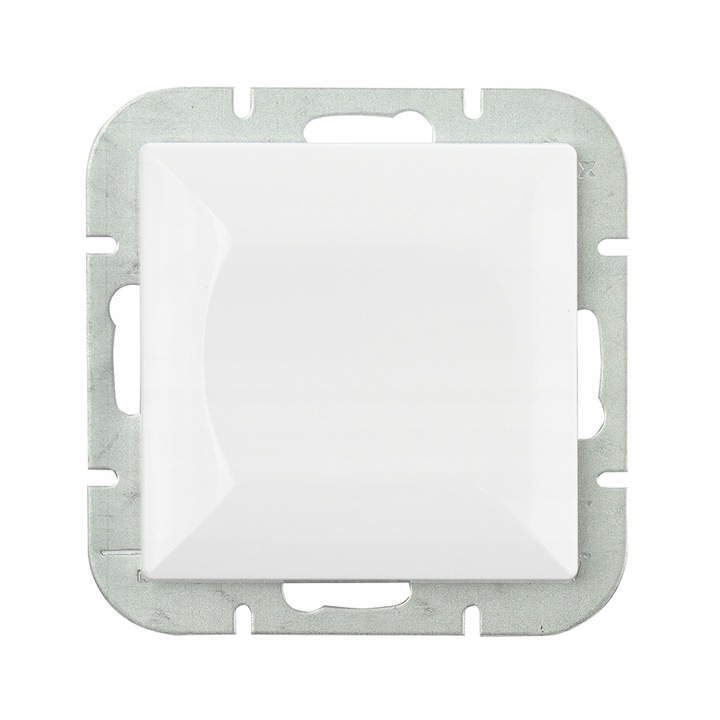 Wyłącznik łącznik schodowy BIAŁY Abex Perła