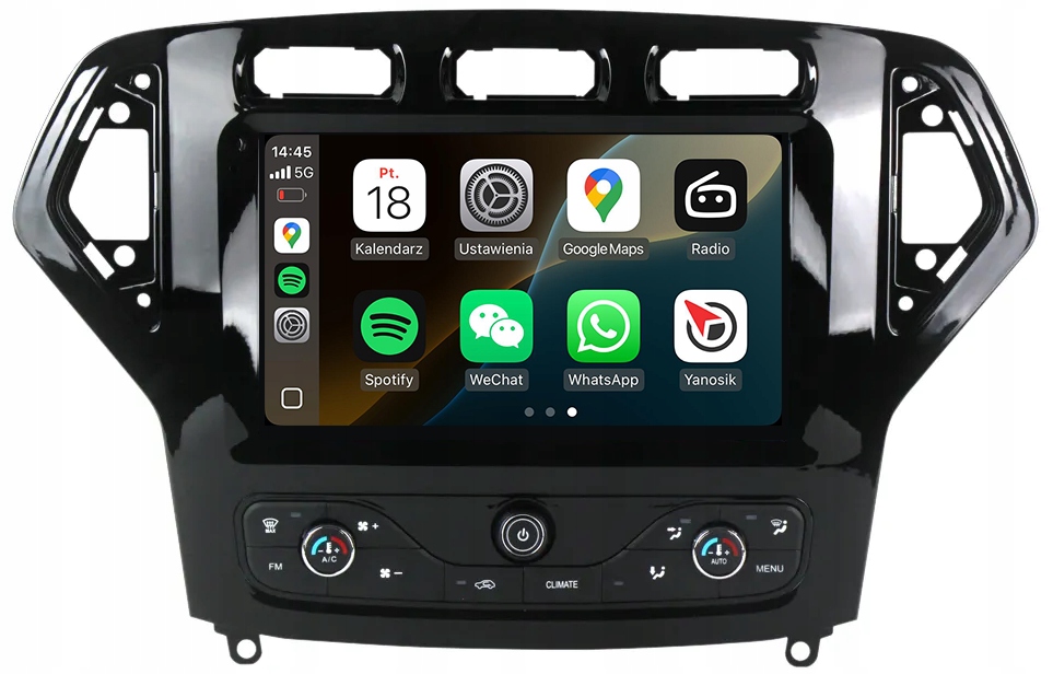 Ford Mondeo MK4 Przedlift Radio Nawigacja Android Carplay 8GB/128GB Dsp